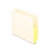 Pendaflex 12823 Manila Drop Front Shelf File Pockets, Straight Cut, Letter, 10/Box PFX12823