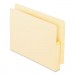 Pendaflex 12812 Manila Drop Front Shelf File Pockets, Straight Cut, 3 1/2" Exp., Letter, 25/Box PFX12812