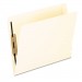Pendaflex 13160 Laminated Spine End Tab Folder with 2 Fastener, 11 pt Manila, Letter, 50/Box PFX13160
