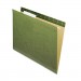 Pendaflex 4152 X-Ray Hanging File Folders, No Tabs, Letter, Standard Green, 25/Box PFX4152