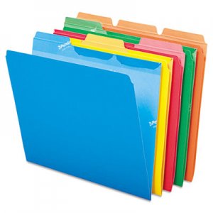 Pendaflex 42338 Ready-Tab File Folders, 1/3 Cut Top Tab, Letter, Assorted Colors, 50/Box PFX42338
