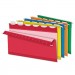 Pendaflex 42593 Colored Reinforced Hanging Folders, 1/6 Tab, Legal, Asst, 25/Box PFX42593