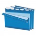 Pendaflex 42622 Colored Reinforced Hanging Folders, 1/5 Tab, Letter, Blue, 25/BX PFX42622