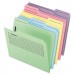 Pendaflex 45270 Printed Notes Folders with Fastener, 1/3 Cut Top Tab, Letter, Assorted, 30/Pack PFX45270