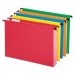 Pendaflex 6152X2ASST Poly Laminate Hanging Folders, 1/5 Tab, Letter, Assorted, 20/Box PFX6152X2ASST