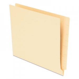 Pendaflex 62710 End Tab File Folders, Straight Tab, Letter, Manila, 75/Box PFX62710