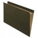 Pendaflex 81620 Hanging File Folders, Untabbed, Legal, Standard Green, 25/Box PFX81620