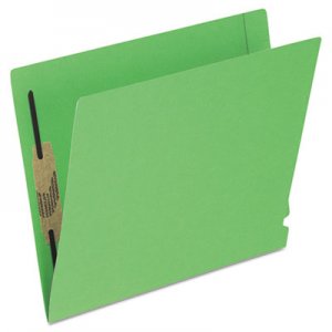 Pendaflex H10U13GR Reinforced End Tab Expansion Folders, Two Fasteners, Letter, Green, 50/Box PFXH10U13GR