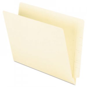 Pendaflex H110D End Tab Folders, 9 1/2 Inch Front, Letter, Manila, 100/Box PFXH110D