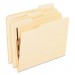 Pendaflex M13U13 Folders with Two Bonded Fasteners, 1/3 Cut Top Tab, Letter, Manila, 50/Box PFXM13U13