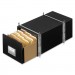 Bankers Box 00511 STAXONSTEEL Storage Box Drawer, Letter, Steel Frame, Black, 6/Carton FEL00511