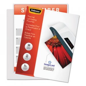 Fellowes 52040 ImageLast Laminating Pouches with UV Protection, 5mil, 11 1/2 x 9, 100/Pack FEL52040