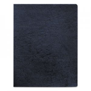 Fellowes 52136 Classic Grain Texture Binding System Covers, 11-1/4 x 8-3/4, Navy, 200/Pack FEL52136