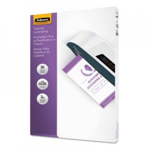 Fellowes 52226 Laminating Pouches, 3mil, 9 x 14 1/2, 50/Pack FEL52226