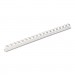 Fellowes 52372 Plastic Comb Bindings, 1/2" Diameter, 90 Sheet Capacity, White, 100 Combs/Pack FEL52372