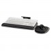 Fellowes 93841 Adjustable Standard Keyboard Platform, 20-1/4w x 11-1/8d, Graphite/Black FEL93841