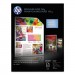 HP Q6611A Color Laser Brochure Paper, 97 Brightness, 40lb, 8-1/2 x 11, White, 150 Shts/Pk HEWQ6611A