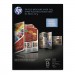 HP Q6612A Tri-Fold Laser Brochure Paper, 97 Brightness, 40lb, 8-1/2 x 11, White, 150 /Pack HEWQ6612A