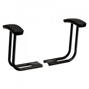 HON 5991T T-Arms for ComforTask Series Swivel Task Chairs, Black HON5991T
