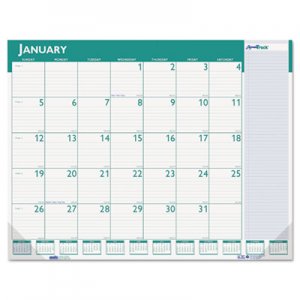House of Doolittle 148 Express Track Monthly Desk Pad Calendar, 22 x 17, 2016-2017 HOD148