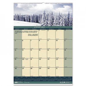 House of Doolittle 362 Landscapes Monthly Wall Calendar, 12 x 16-1/2, 2016 HOD362