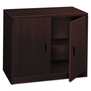HON 105291NN 10500 Series Storage Cabinet w/Doors, 36w x 20d x 29-1/2h, Mahogany HON105291NN