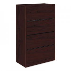 HON 10516NN 10500 Series Four-Drawer Lateral File, 36w x 20d x 59-1/8h, Mahogany HON10516NN