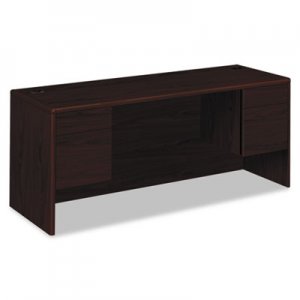 HON 10743NN 10700 Kneespace Credenza, 3/4 Height Pedestals, 72w x 24d x 29 1/2h, Mahogany HON10743NN