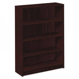 HON 1874N 1870 Series Bookcase, Four Shelf, 36w x 11 1/2d x 48 3/4h, Mahogany HON1874N