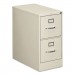 HON 312PQ 310 Series Two-Drawer, Full-Suspension File, Letter, 26-1/2d, Light Gray HON312PQ