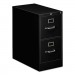 HON 312PP 310 Series Two-Drawer, Full-Suspension File, Letter, 26-1/2d, Black HON312PP