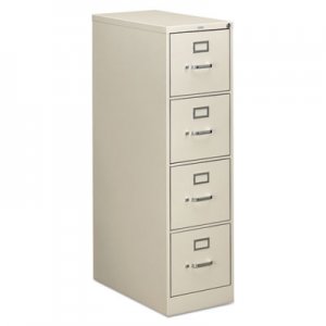 HON 314PQ 310 Series Four-Drawer, Full-Suspension File, Letter, 26-1/2d, Light Gray HON314PQ