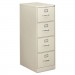 HON 314CPQ 310 Series Four-Drawer, Full-Suspension File, Legal, 26-1/2d, Light gray HON314CPQ