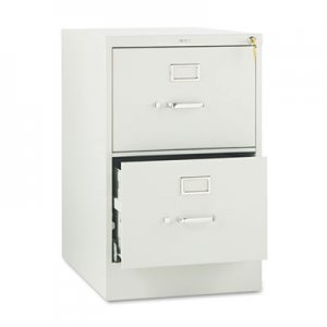 HON HON512CPQ 510 Series Two-Drawer Full-Suspension File, Legal, 18.25w x 25d x 29h, Light Gray