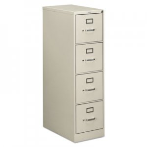 HON 514PQ 510 Series Four-Drawer, Full-Suspension File, Letter, 52h x25d, Light Gray HON514PQ