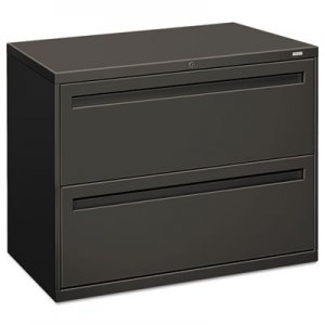HON 782LS 700 Series Two-Drawer Lateral File, 36w x 19-1/4d, Charcoal HON782LS