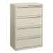 HON 784LQ 700 Series Four-Drawer Lateral File, 36w x 19-1/4d, Light Gray HON784LQ