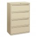 HON 784LL 700 Series Four-Drawer Lateral File, 36w x 19-1/4d, Putty HON784LL