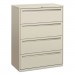 HON 794LQ 700 Series Four-Drawer Lateral File, 42w x 19-1/4d, Light Gray HON794LQ