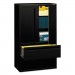 HON 795LSP 700 Series Lateral File w/Storage Cabinet, 42w x 19-1/4d, Black HON795LSP