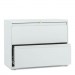 HON 882LQ 800 Series Two-Drawer Lateral File, 36w x 19-1/4d x 28-3/8h, Light Gray HON882LQ