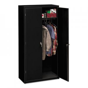 HON SC1872P Assembled Storage Cabinet, 36w x 18-1/4d x 71-3/4h, Black HONSC1872P