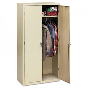 HON SC1872L Assembled Storage Cabinet, 36w x 18-1/4d x 71-3/4h, Putty HONSC1872L