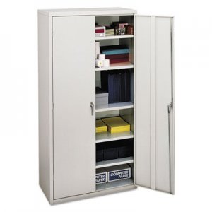 HON SC1872Q Assembled Storage Cabinet, 36w x 18-1/4d x 71-3/4h, Light Gray HONSC1872Q