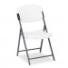 Iceberg 64003 Rough N Ready Series Resin Folding Chair, Steel Frame, Charcoal ICE64003