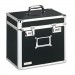 Vaultz VZ01165 Locking Security Storage Box, Letter, 13 1/2w x 10 1/2d x 13 1/4h, Black IDEVZ01165