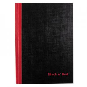 Black n' Red E66857 Casebound Notebook, Legal Rule, 5 5/8 x 8 1/4, White, 96 Sheets JDKE66857
