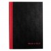 Black n' Red E66857 Casebound Notebook, Legal Rule, 5 5/8 x 8 1/4, White, 96 Sheets JDKE66857