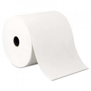 Scott 01005 Hard Roll Towels, 8" x 1000ft, Recycled, White, 6 Rolls/Carton KCC01005