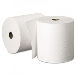 Kleenex 01080 Hard Roll Towels, 8 x 425ft, White, 12 Rolls/Carton KCC01080